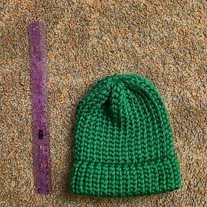 Handmade Green Beanie